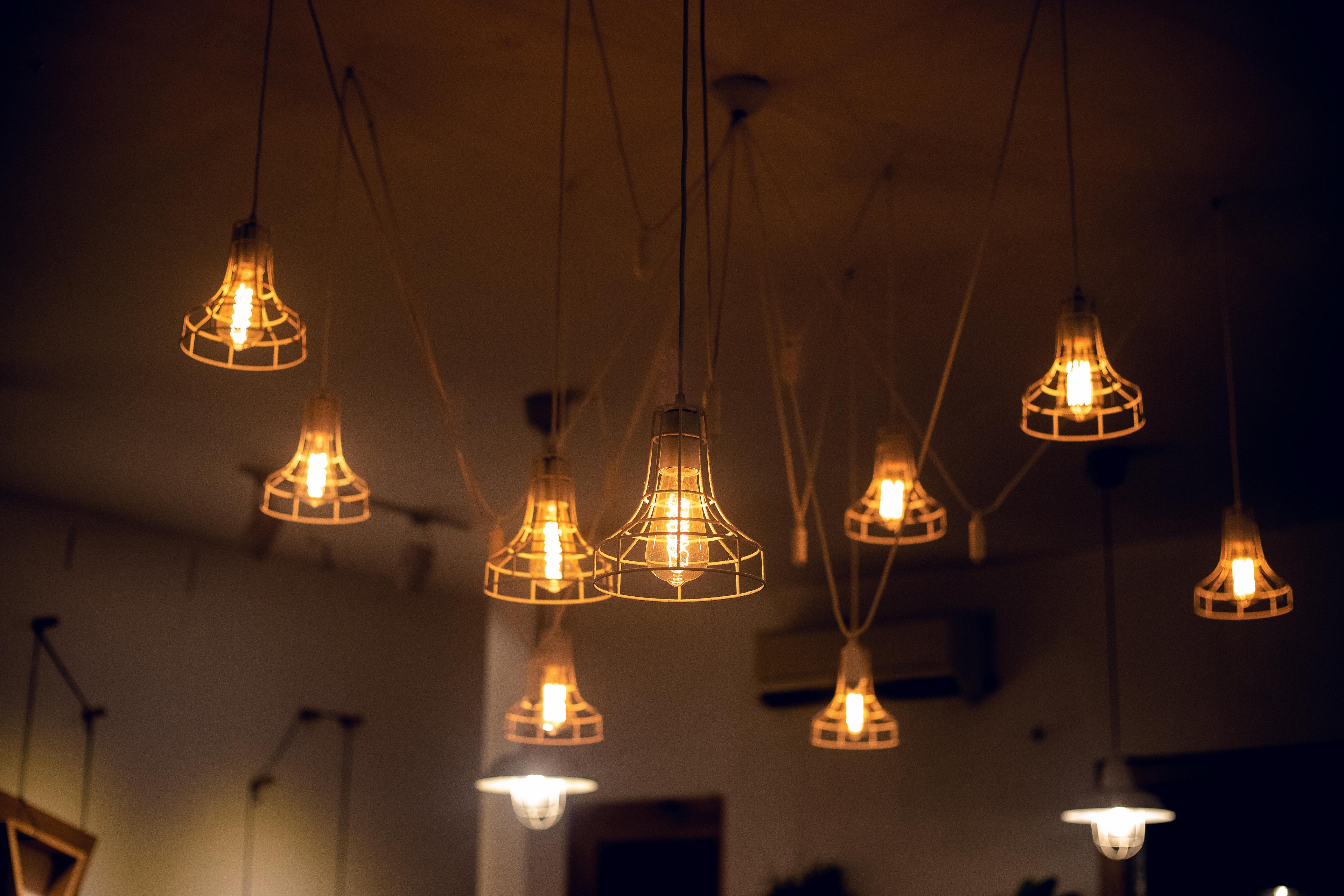 Cage Hanging Light Collection