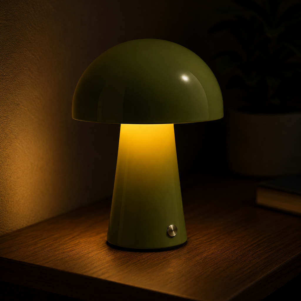 Wood Effect LED Lamp Luxury Modern Style