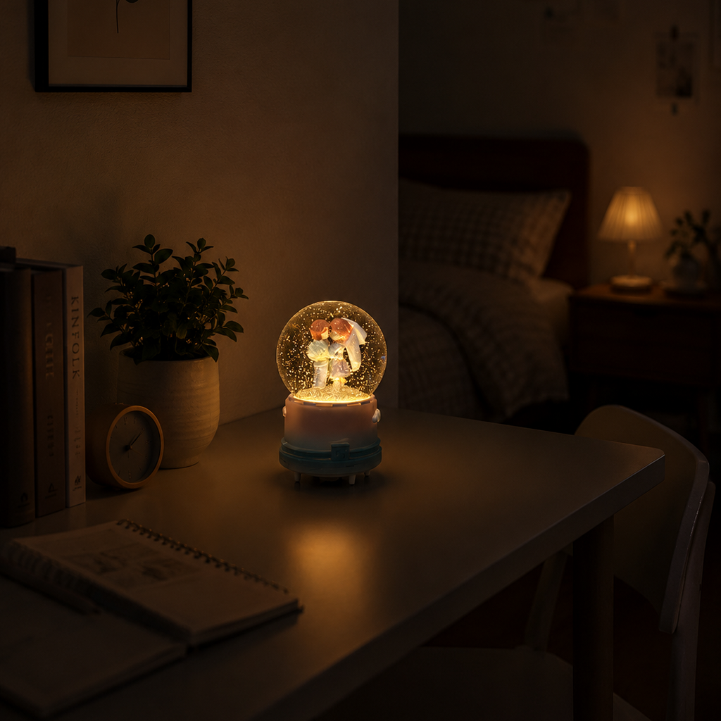 3D LED Star light Couple Light Bowl